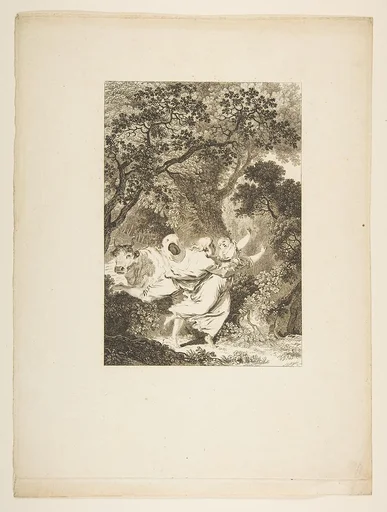 La Clochette, from "Contes et nouvelles en vers par Jean de La Fontaine. A Paris, de l'imprimerie de P. Didot, l'an III de la République, 1795"