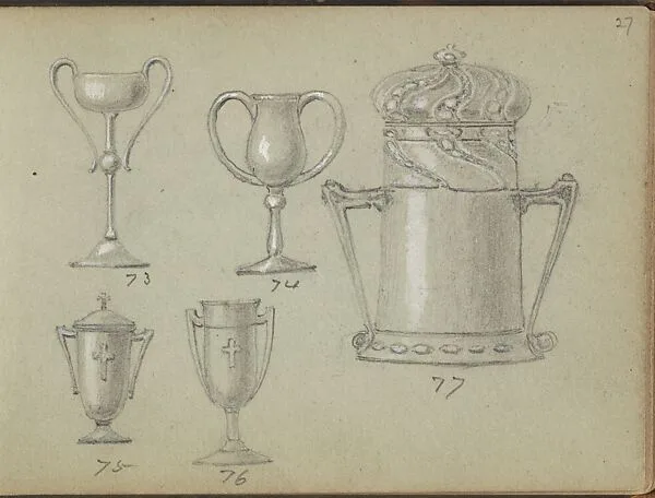 Five Designs for Drinking Vessels — Edgar Gilstrap Simpson