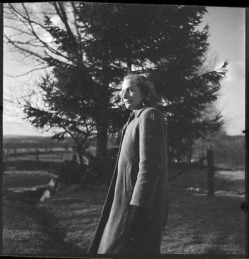 [20 Portraits of Eleanor Clark In and Around Barn, Roxbury, Connecticut]