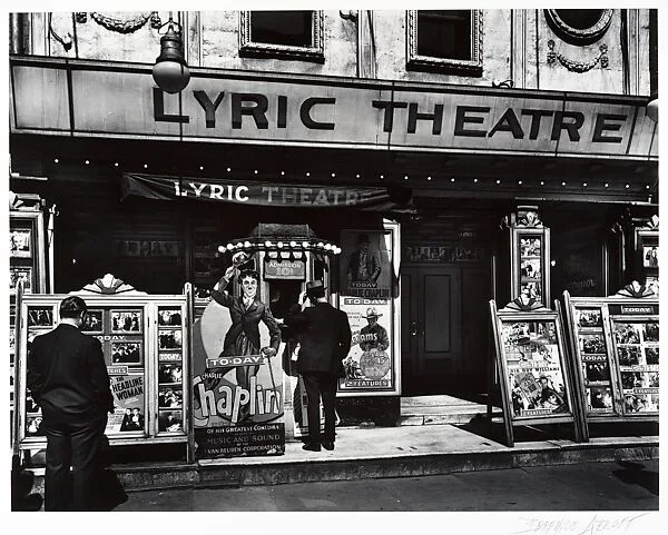 Lyric Theatre, 100 Third Avenue, Manhattan — Berenice Abbott