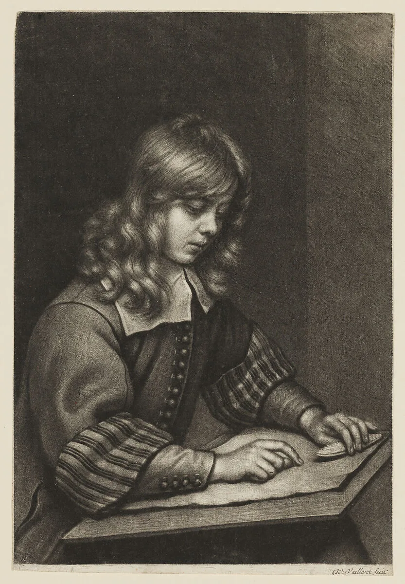 Boy with a Drawing Board — Wallerant Vaillant