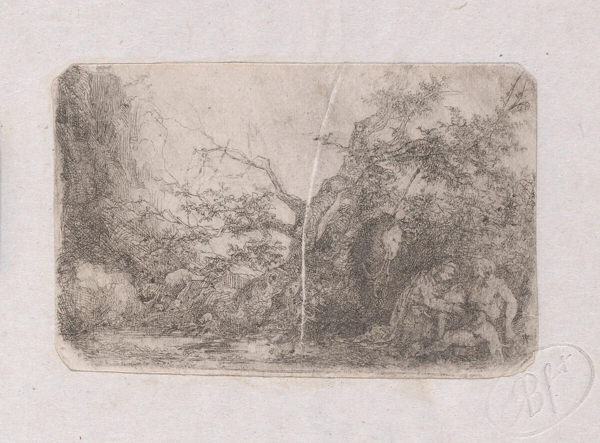 Le Bon Samaritan (The Good Samaritan) — Rodolphe Bresdin