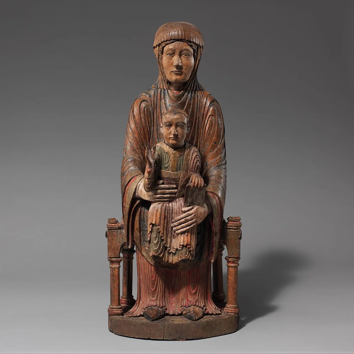 Enthroned Virgin and Child — Unknown