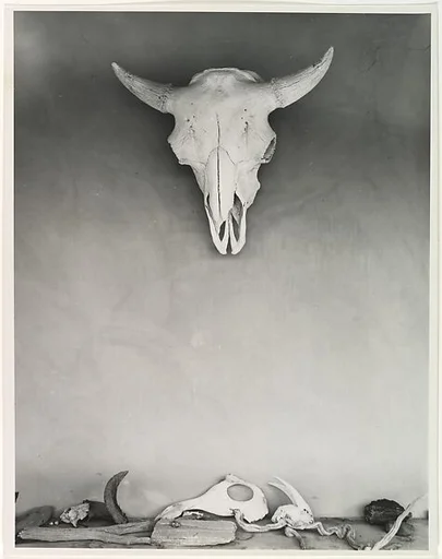 On the Portal at Georgia O'Keeffe's Ghost Ranch House, New Mexico
