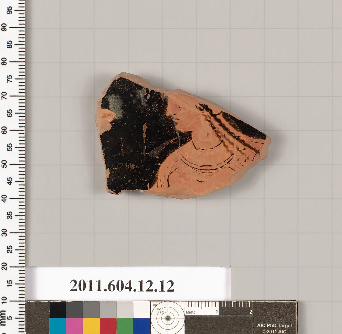 Terracotta fragment of a skyphos (deep drinking cup)? — Unknown