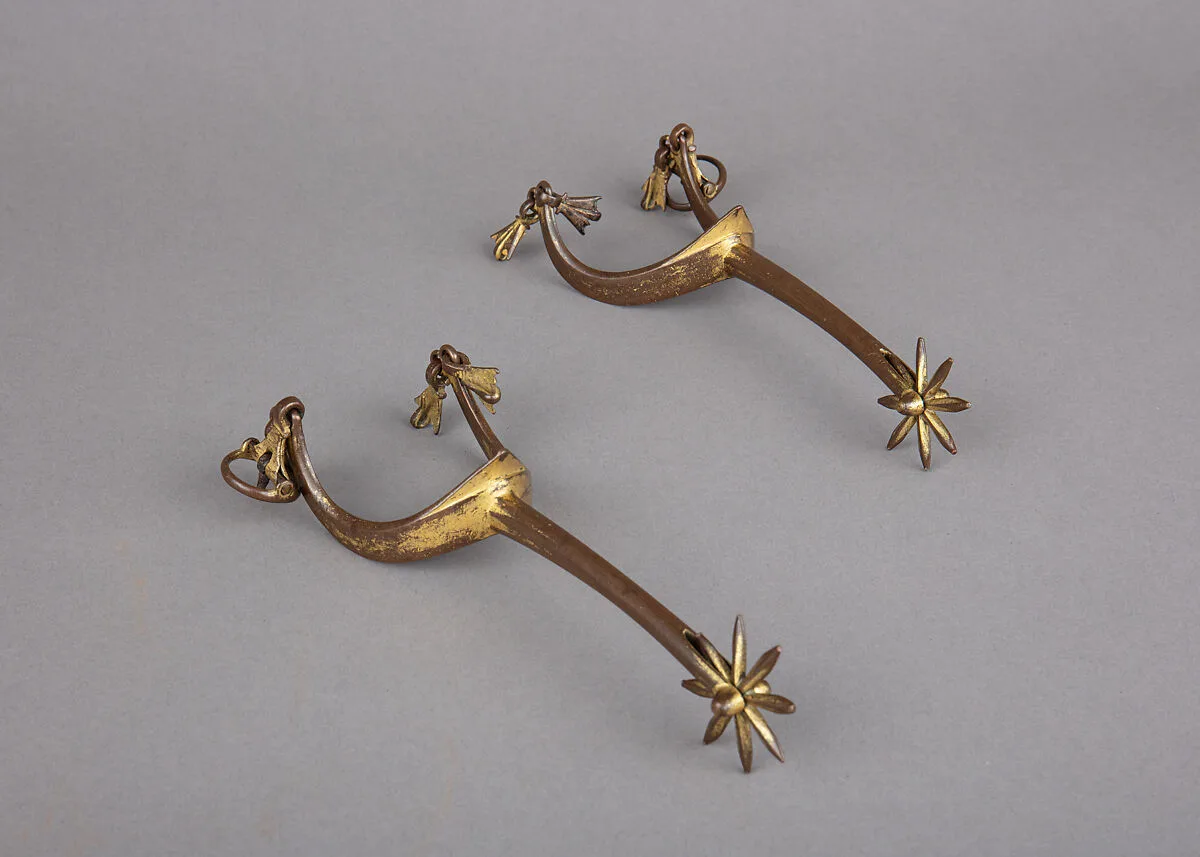 Pair of Rowel Spurs — Unknown