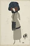 Fashion (Mode) — Ludwig Heinrich Jungnickel|Wiener Werkstätte