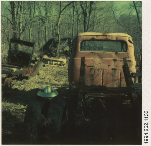 [Auto Junkyard, Old Lyme, Connecticut: Trucks]