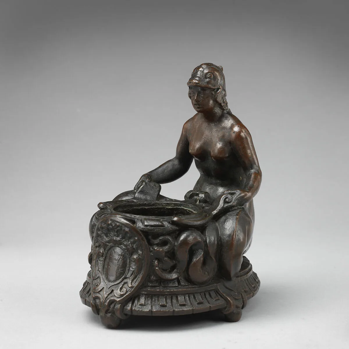 Mermaid with ink pot — Unknown