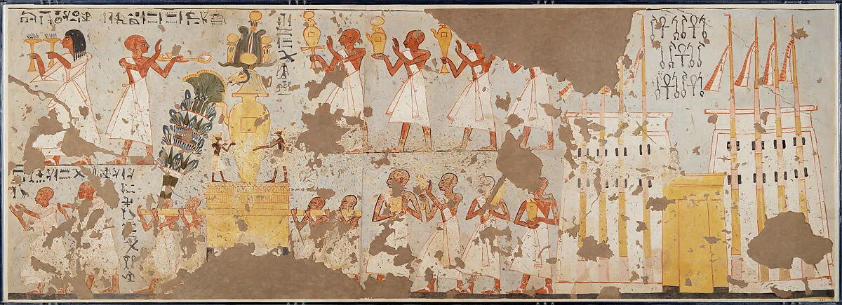 Procession from the Temple of Amun — Charles K. Wilkinson
