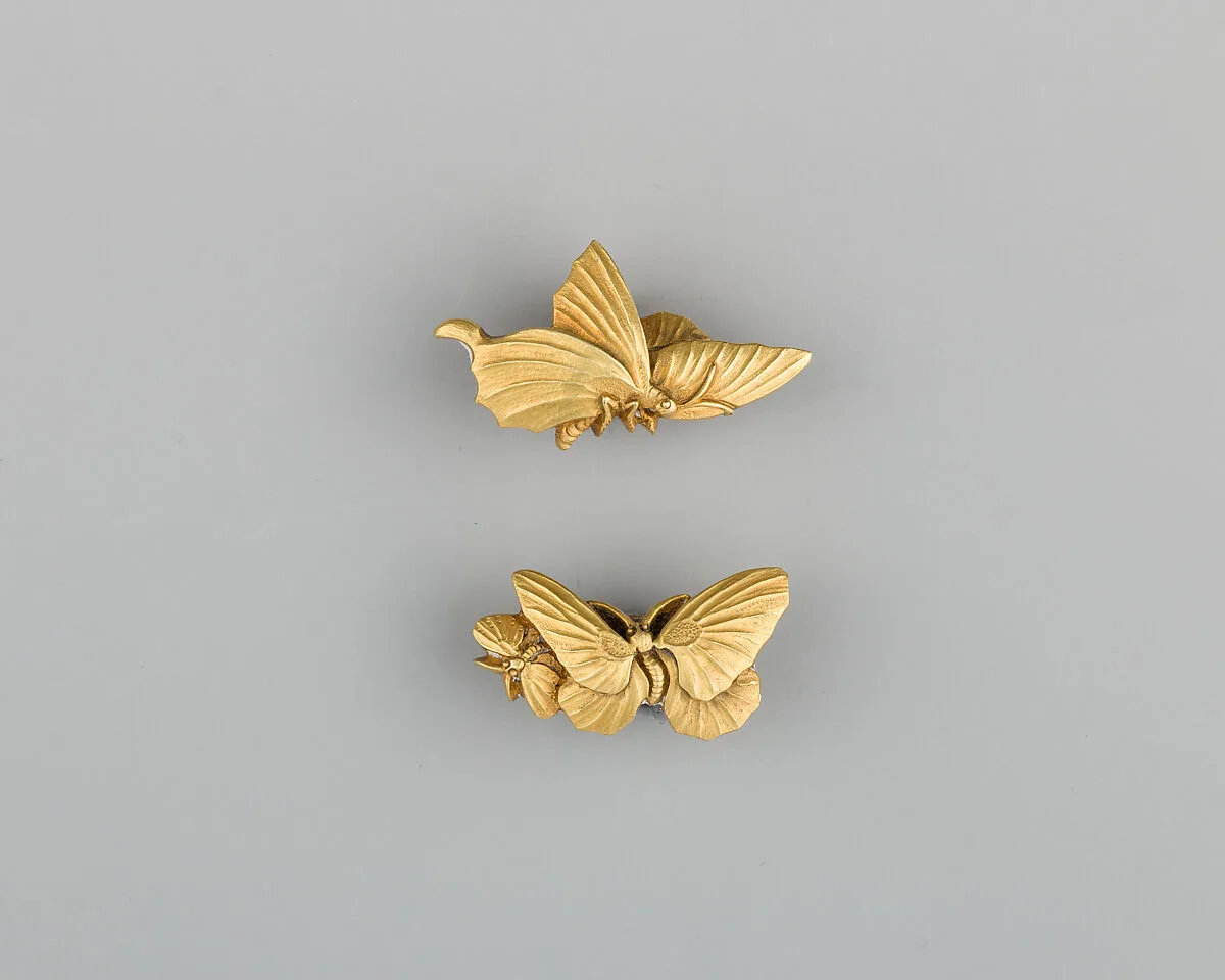 Pair of Sword-Grip Ornaments (Menuki) — Unknown