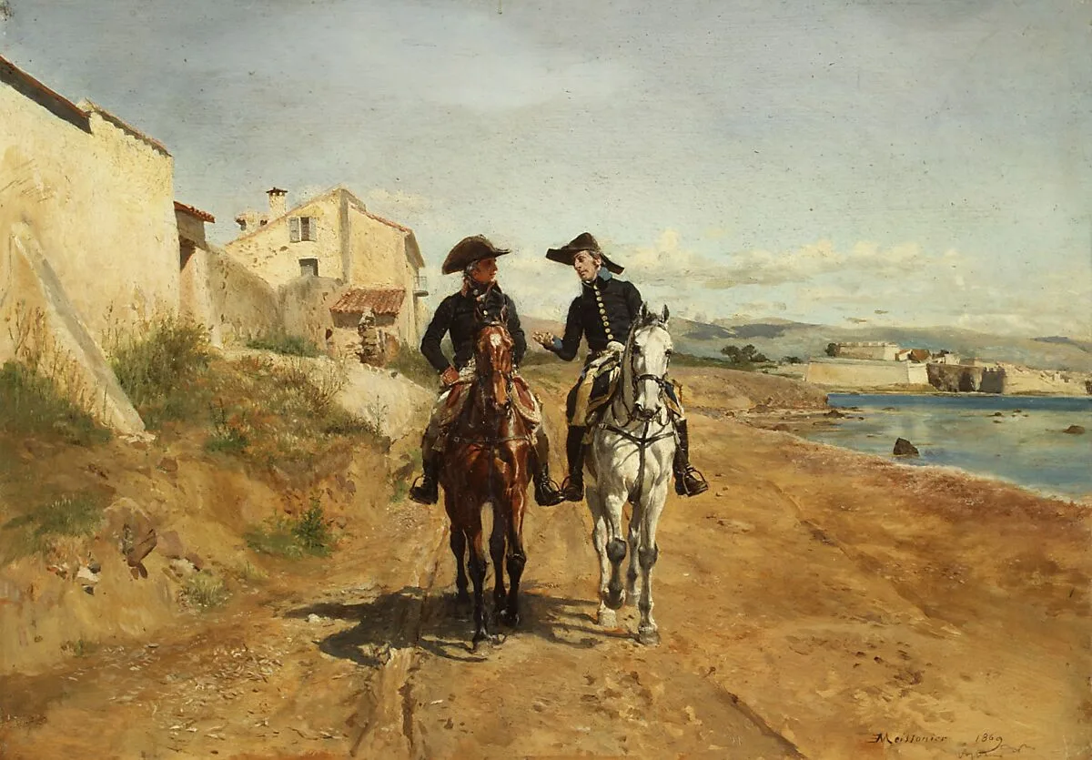 A General and His Aide-de-camp — Ernest Meissonier