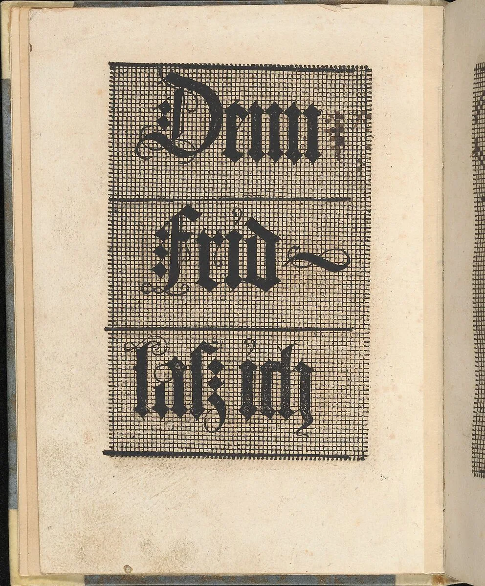 Ein ney Furmbüchlein, Page 5, verso — Johann Schönsperger the Younger