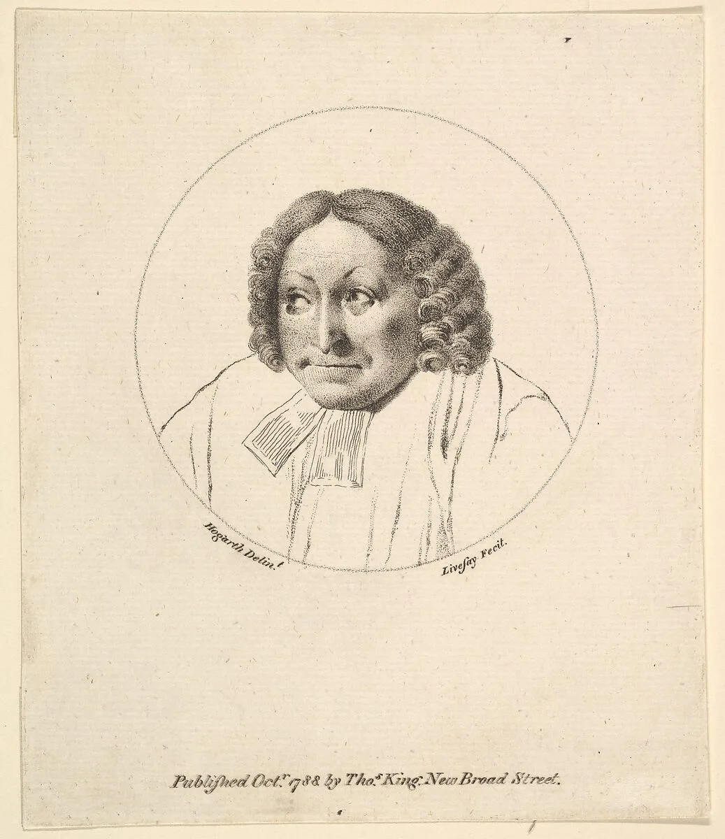 The Parson's Head — Thomas King|William Hogarth|Richard Livesay