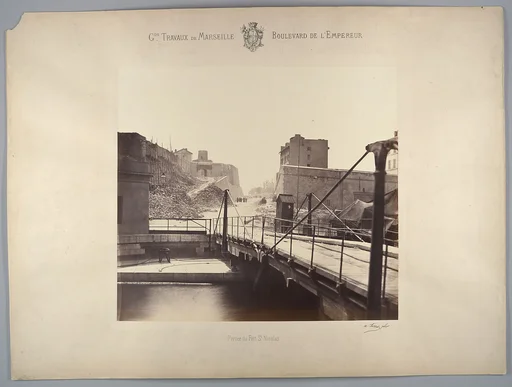 Grands Travaux de Marseille, Boulevard de l'Empereur, Percée du Fort St. Nicolas
