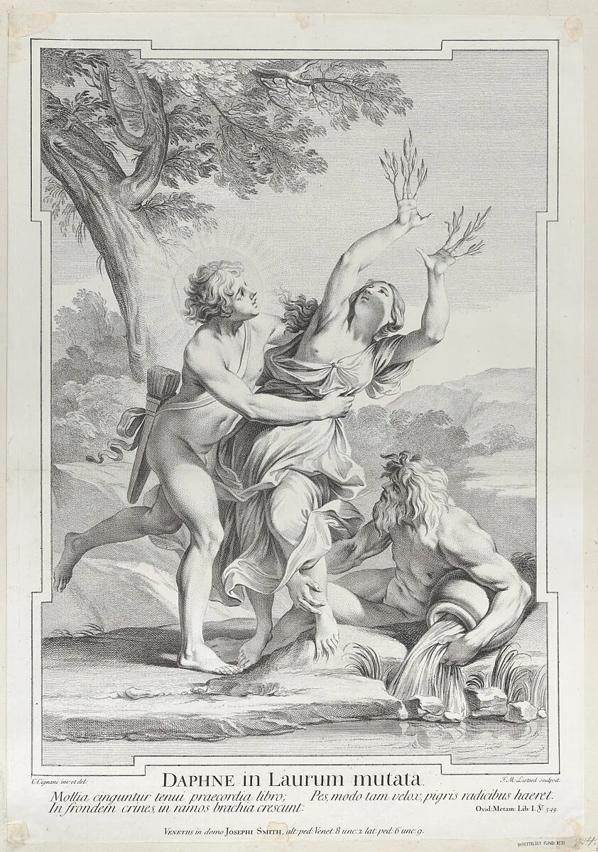 Apollo and Daphne — Jean Michel Liotard|Carlo Cignani