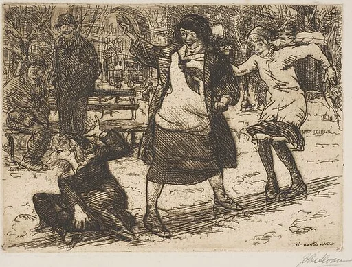 Girls Sliding