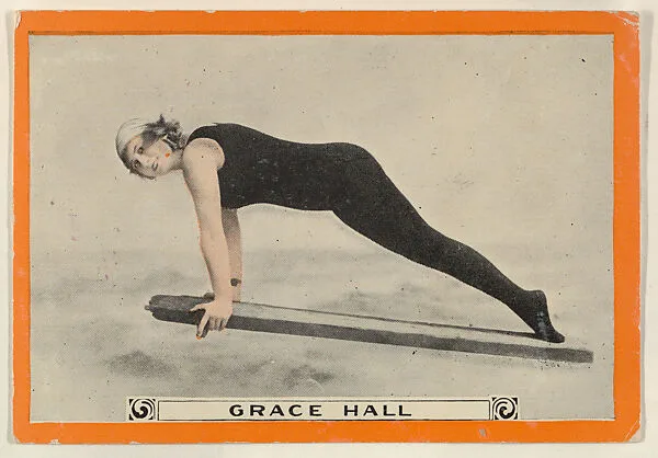 Grace Hall, No. 72, In Case of Falling Off a Steamer or Other Vessel, from the Champion Women Swimmers series (T221), issued by Pan Handle Scrap — Pan Handle Scrap Company