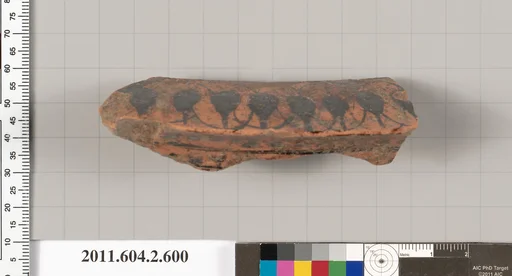 Terracotta fragment of a column-krater (bowl for mixing wine and water)