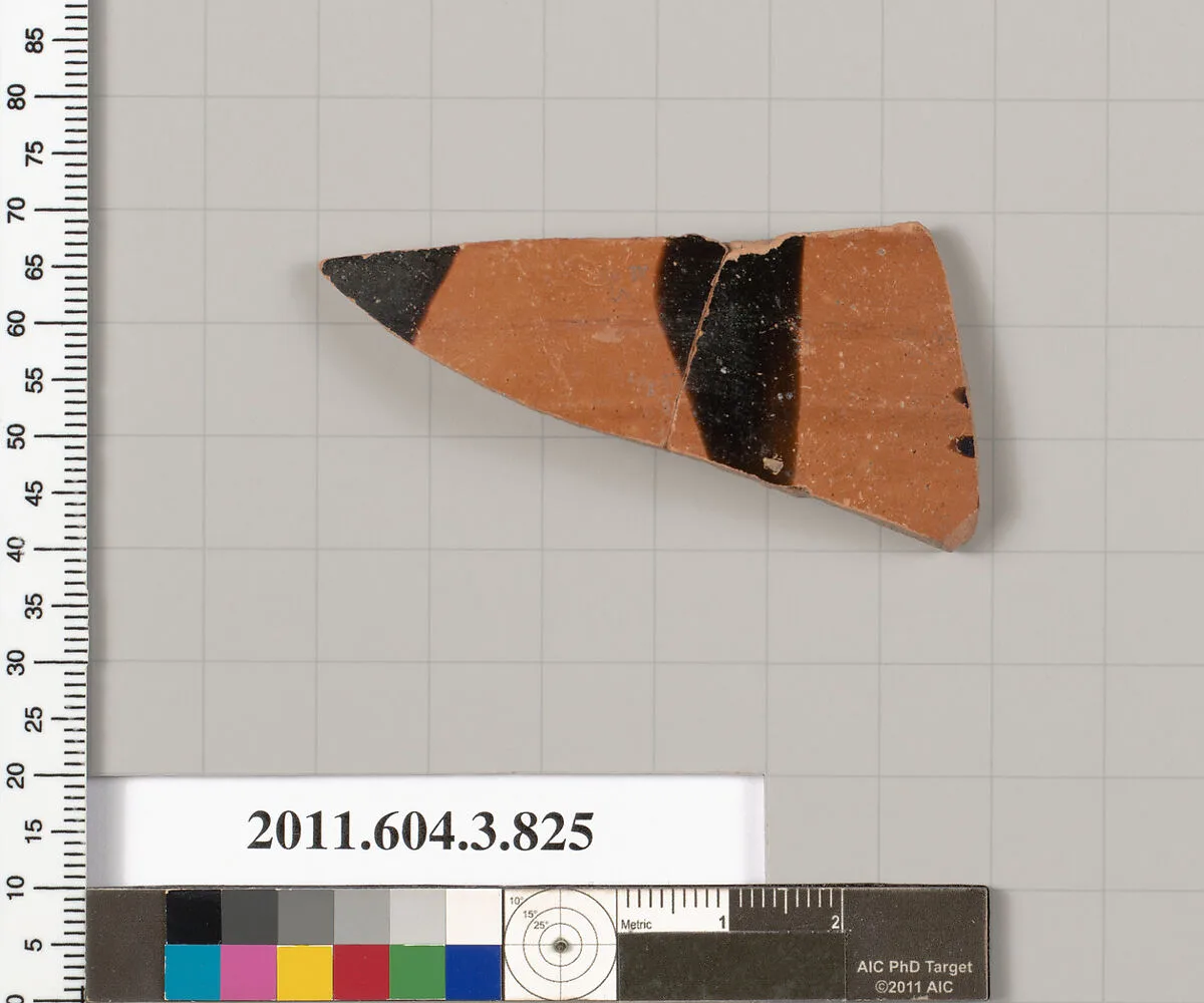Terracotta fragment of a lekythos (oil flask) — Unknown