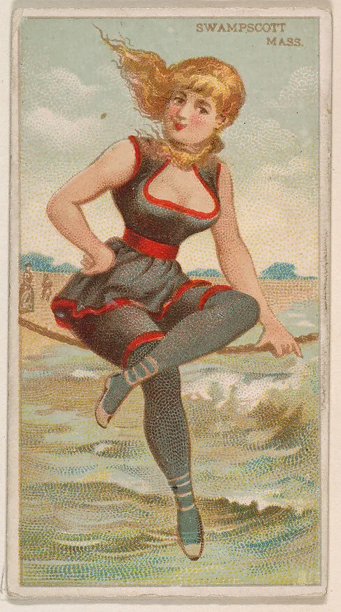 Swampscott, Massachusetts, from the Surf Beauties series (N232), issued by Kinney Bros. — Kinney Brothers Tobacco Company