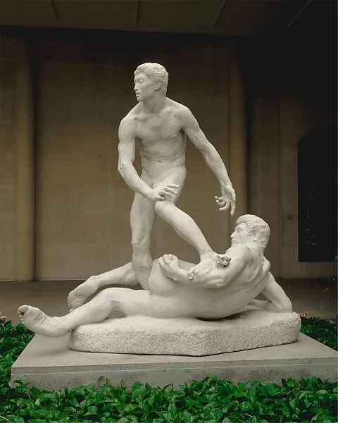 The Struggle of the Two Natures in Man — George Grey Barnard