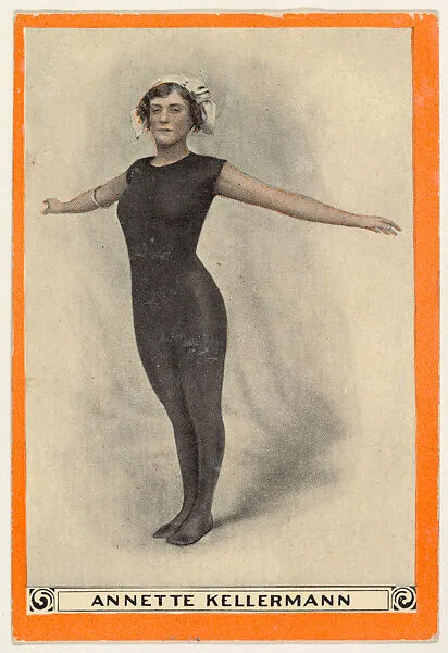 Annette Kellermann, No. 32, Some Arm Developing Exercises, from the Champion Women Swimmers series (T221), issued by Pan Handle Scrap — Pan Handle Scrap Company
