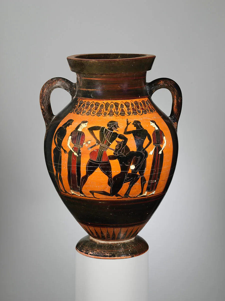 Terracotta amphora (jar) — Group E