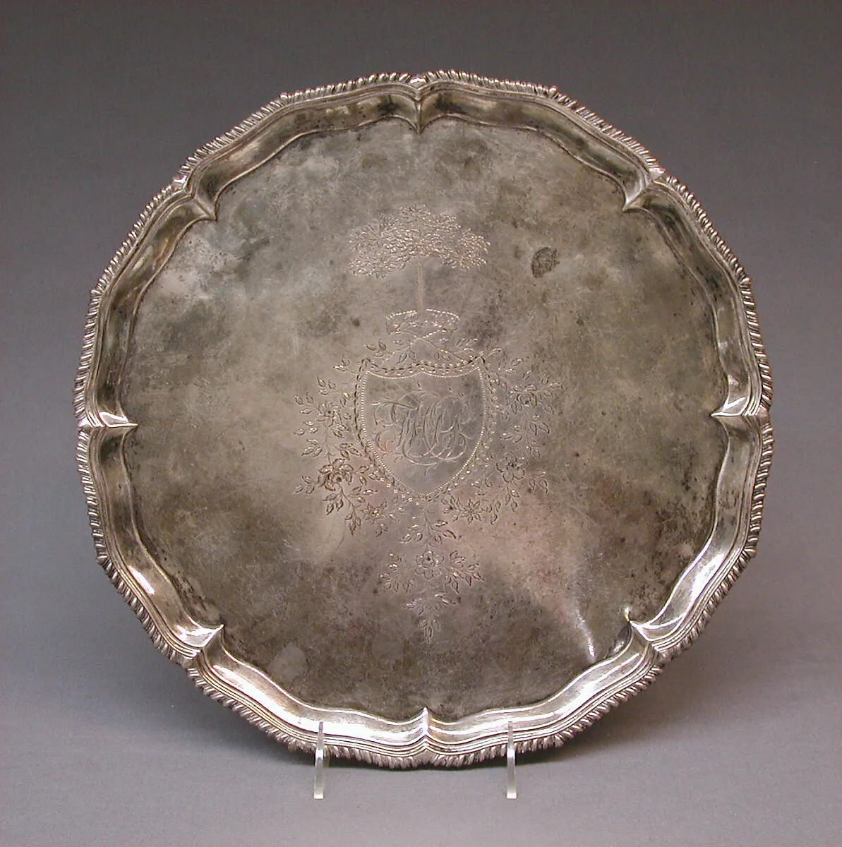Salver — Ebenezer Coker
