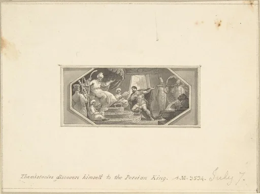 Themistocles Discovers Himself to the Persian King