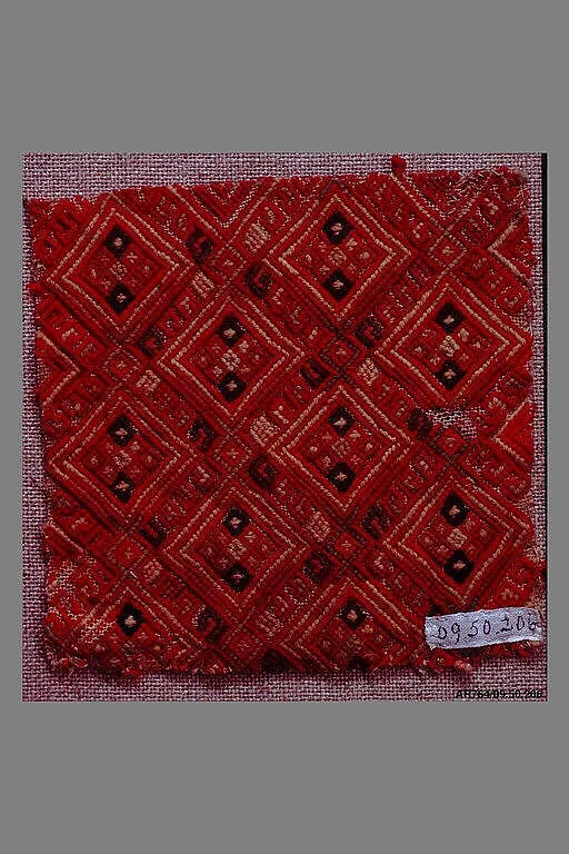 Peasant costume fragment — Unknown