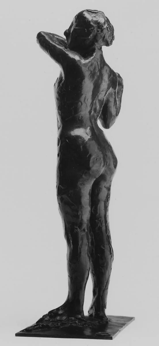 Dancer Adjusting the Shoulder Strap of Her Bodice — Edgar Degas|A.-A. Hébrard et Cie