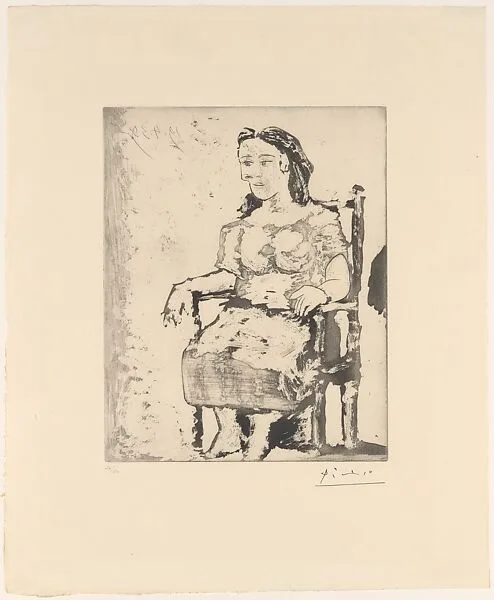 Woman in an Armchair: Dora Maar — Pablo Picasso|Jacques Frélaut|Galerie Louise Leiris