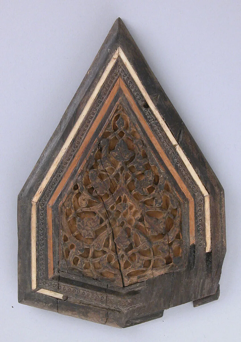 Panel from a Minbar — Unknown
