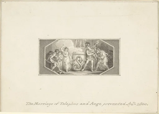 The Marriage of Telephus and Auge prevented