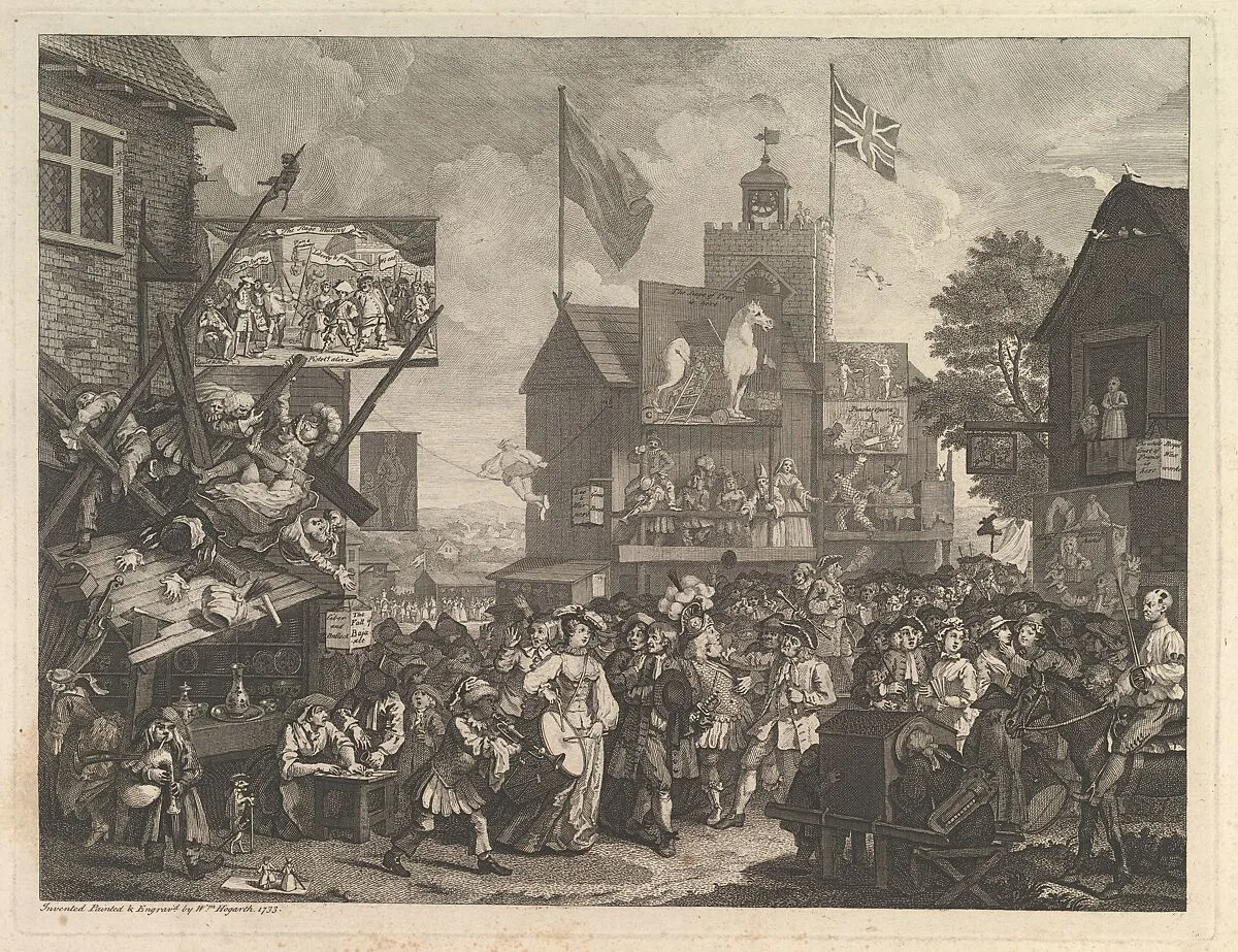 Southwark Fair — William Hogarth