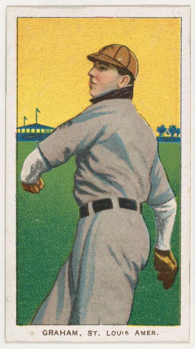 Graham, St. Louis, American League, from the White Border series (T206) for the American Tobacco Company — American Tobacco Company