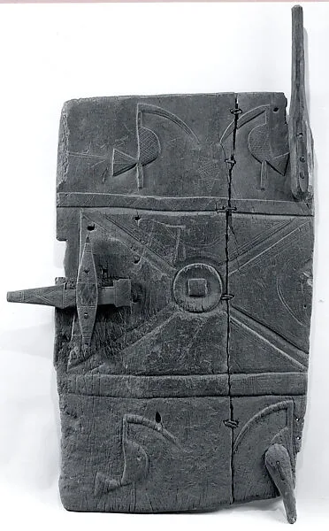 Granary Door with Lock — Unknown