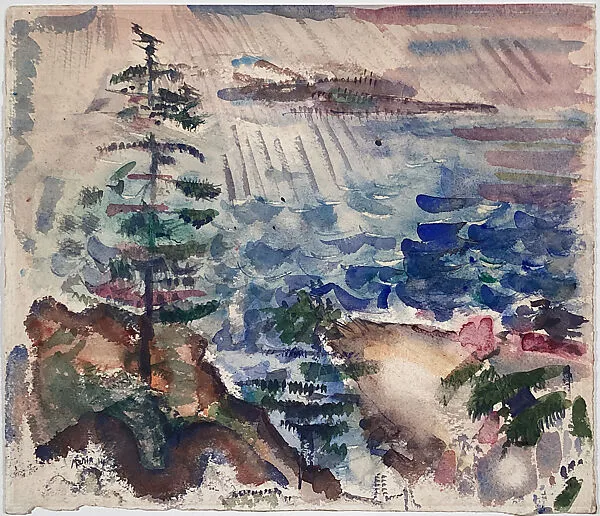 West Point (Casco Bay), Maine — John Marin