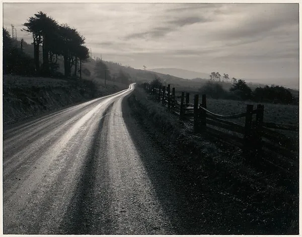 Road after Rain, Northern California — Ansel Easton Adams