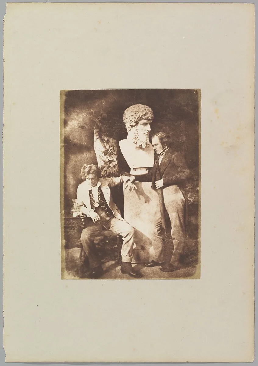 The Morning After "He Greatly Daring Dined" — David Octavius Hill|Robert Adamson|Hill and Adamson