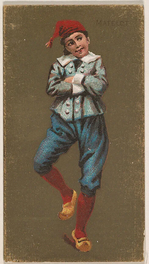 Matelot, from National Dances (N225, Type 2) issued by Kinney Bros. — Kinney Brothers Tobacco Company