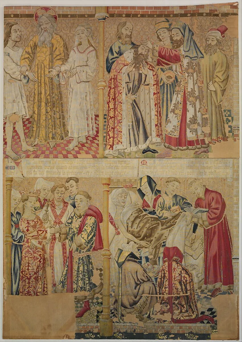 Scenes from the Story of the Seven Sacraments, Matrimony and Extreme Unction — Unknown