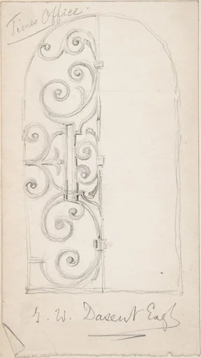 Ornamental Ironwork on a Window or Shutter
