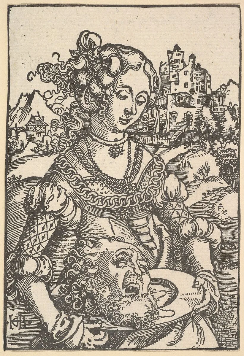 Salome with the Head of St. John the Baptist — Hans Baldung (called Hans Baldung Grien)