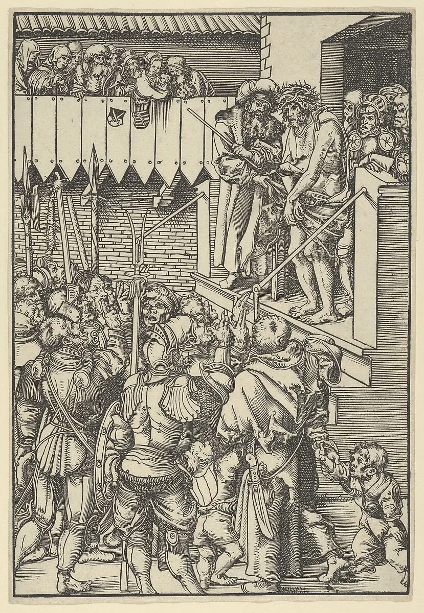 Ecce Homo, from The Passion — Lucas Cranach the Elder