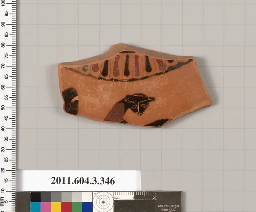 Terracotta fragment of a neck-amphora (jar)