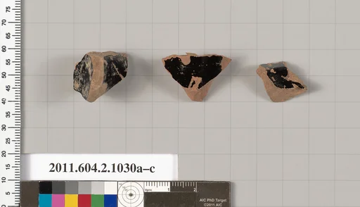 Terracotta fragments of oinochoai (jugs)