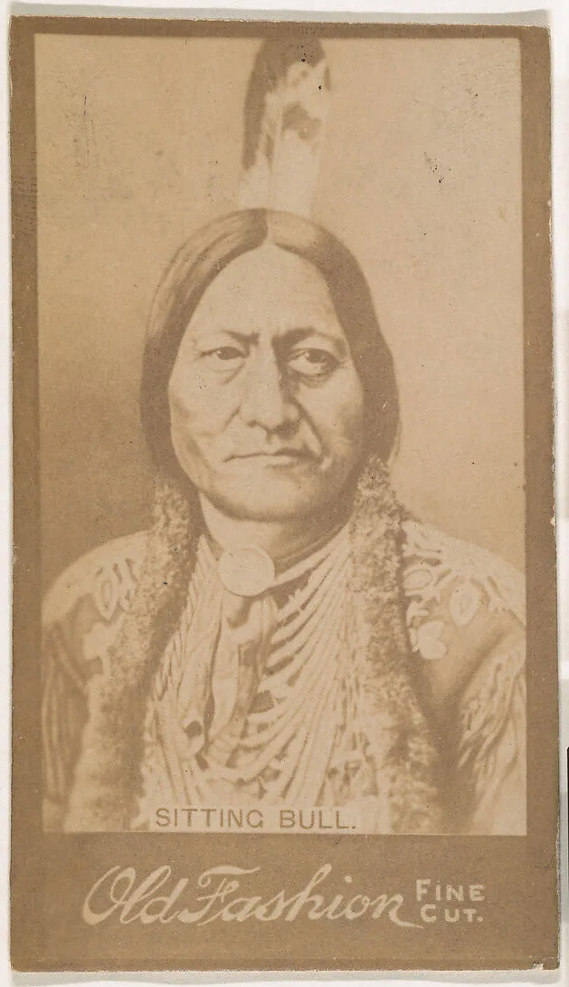 Sitting Bull, from the Indian Chiefs series (N681) promoting Old Fashion Fine Cut Tobacco — Unknown