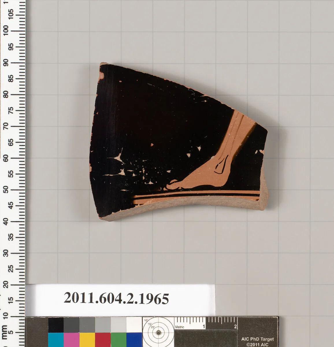 Terracotta fragment of a krater (bowl for mixing wine and water)? — Unknown
